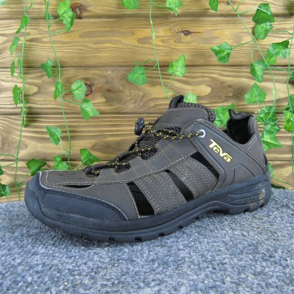 Teva Men's Fisherman Brown Synthetic Size 7 Medium Used 2025‎ - Picture 1 of 6